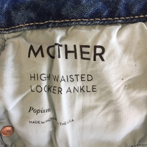 NWT MOTHER High Waisted Looker Ankle Denim size 26 - Picture 8 of 9